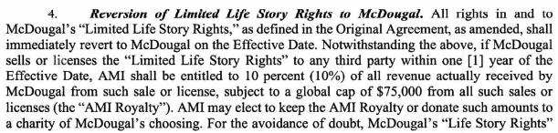 McDougal settlement agreement, Exhibit A