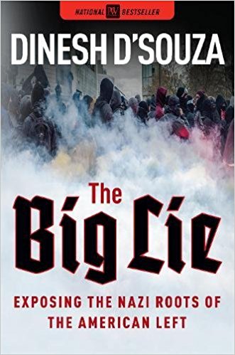 Cover of Dinesh D'Souza's latest book, "The Big Lie"