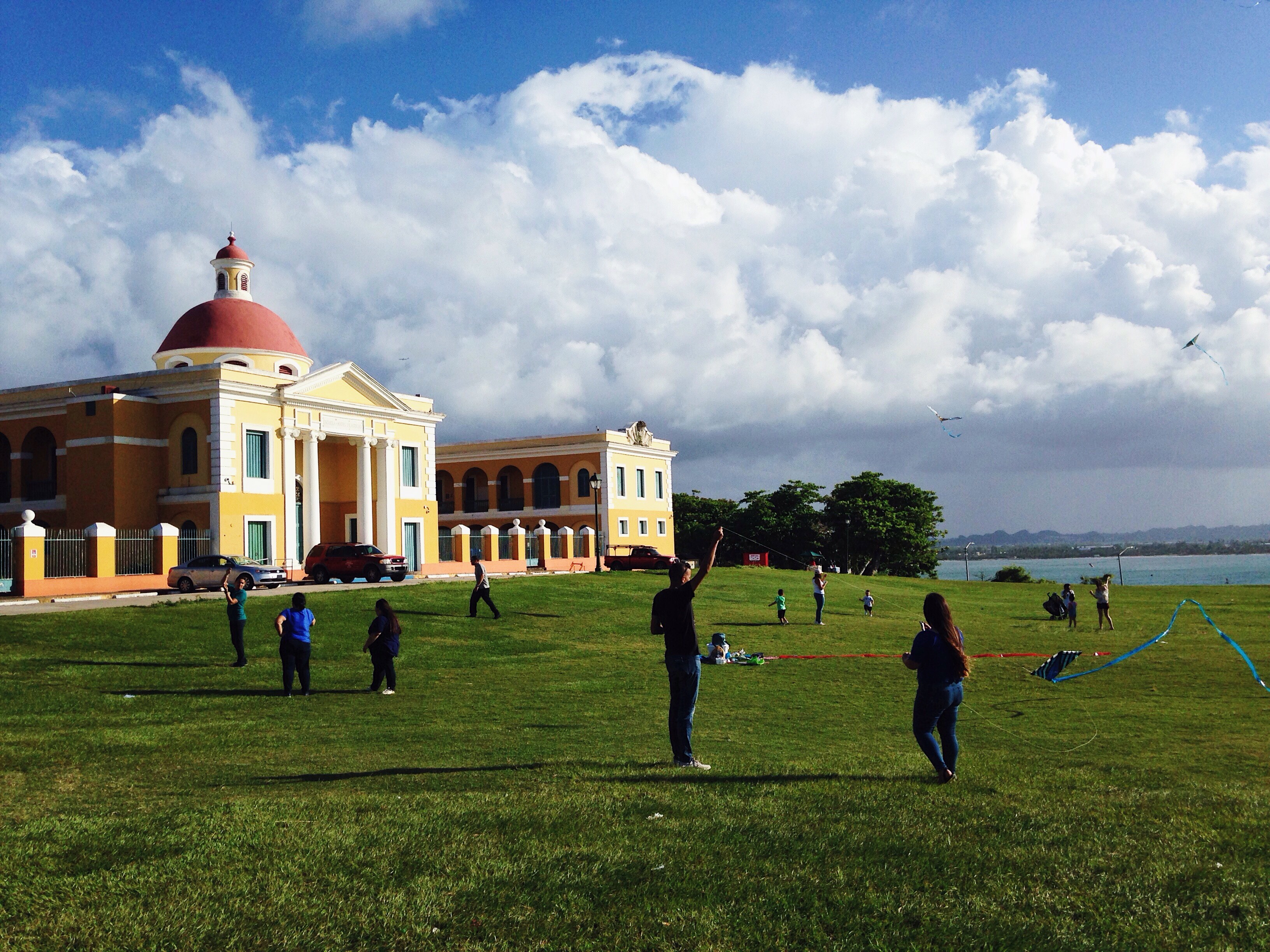 Kite flying in San Juan, Puerto Rico on Sunday, May 20, 2018. (CREDIT: E.A. Crunden)