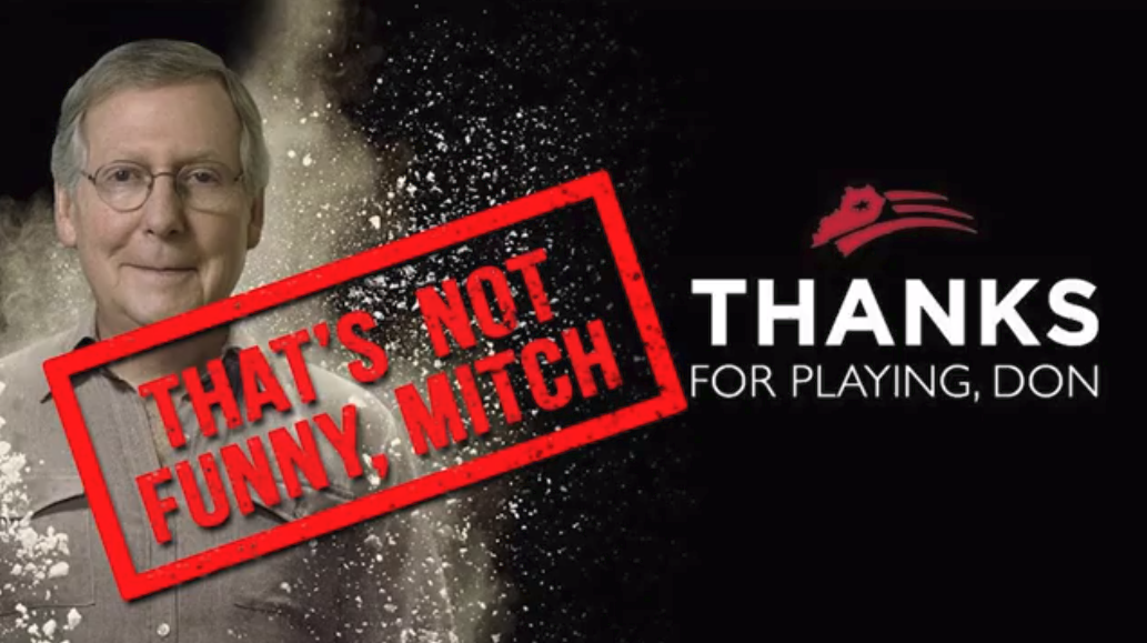 Screenshot of the ad via Facebook