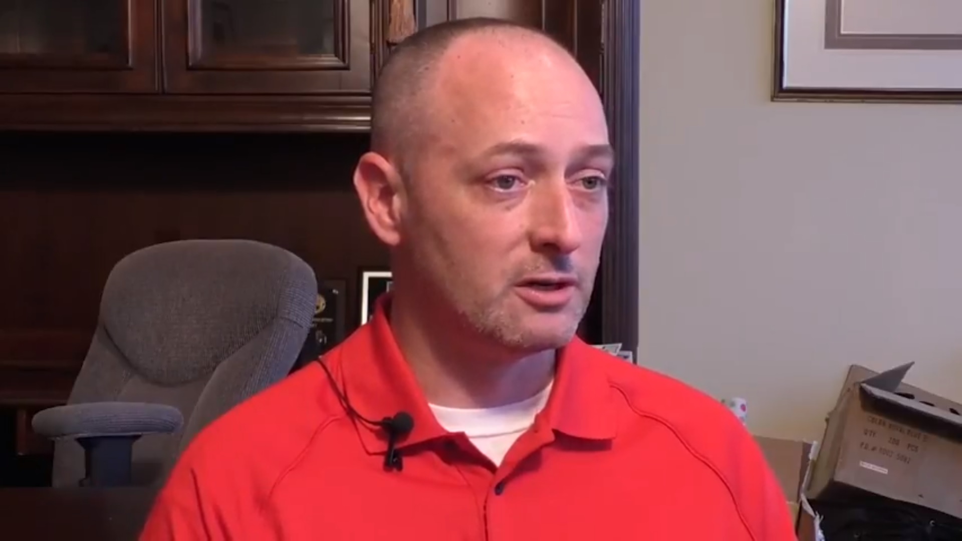 Brenda during an interview with WBON TV. (Credit: Screenshot, YouTube, WBON TV)