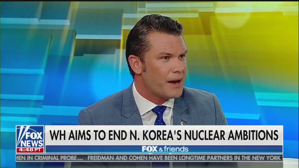 Pete Hegseth claims Kim Jong-un "probably doesn't love being the guy that has to murder his people all day long."