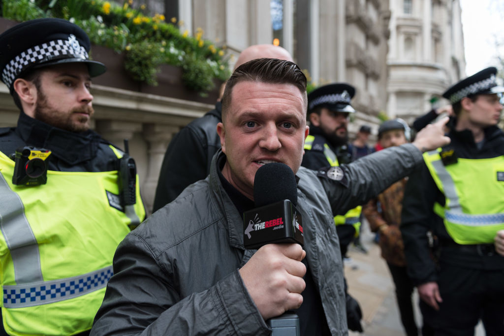 Tommy Robinson jailed for 13 months for contempt of court