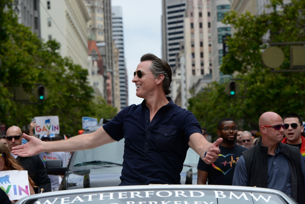 California Lieutenant Governor Gavin Newsom (Photo by Meera Fox/Getty Images)