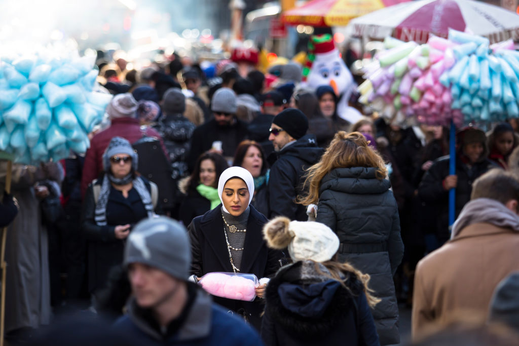 Muslims reject violence more than other Americans, but are increasingly targets of discrimination. (CREDIT: Amir Levy/Getty Images)