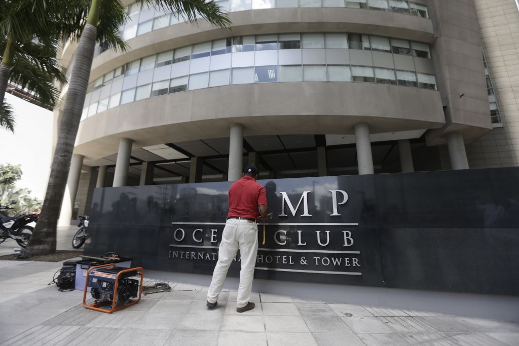 Congressional officials want to know what role Trump played in a threat against Panama's president. CREDIT: GETTY / STR