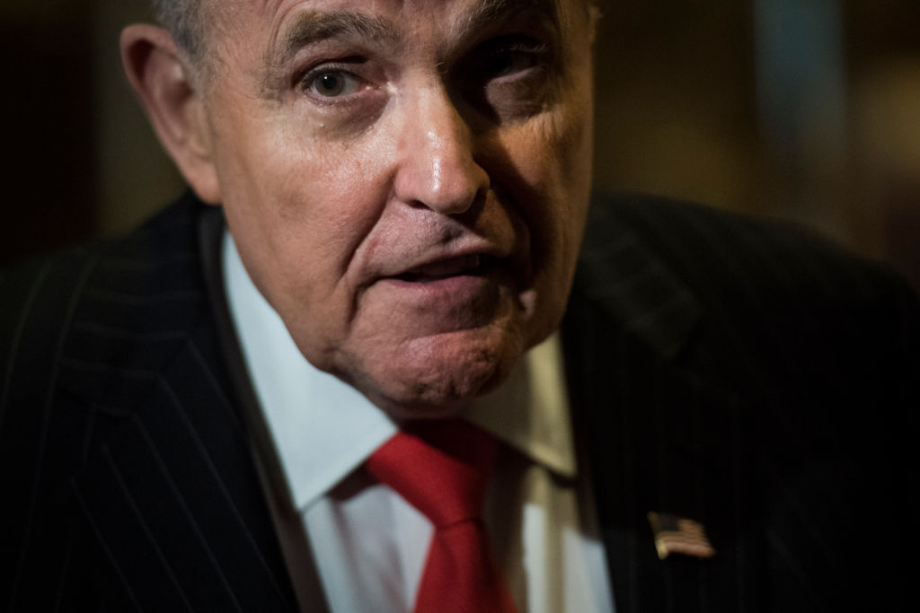 NEW YORK, NY - JANUARY 12: Former New York City Mayor Rudy Giuliani (CREDIT: Jabin Botsford/The Washington Post via Getty Images)