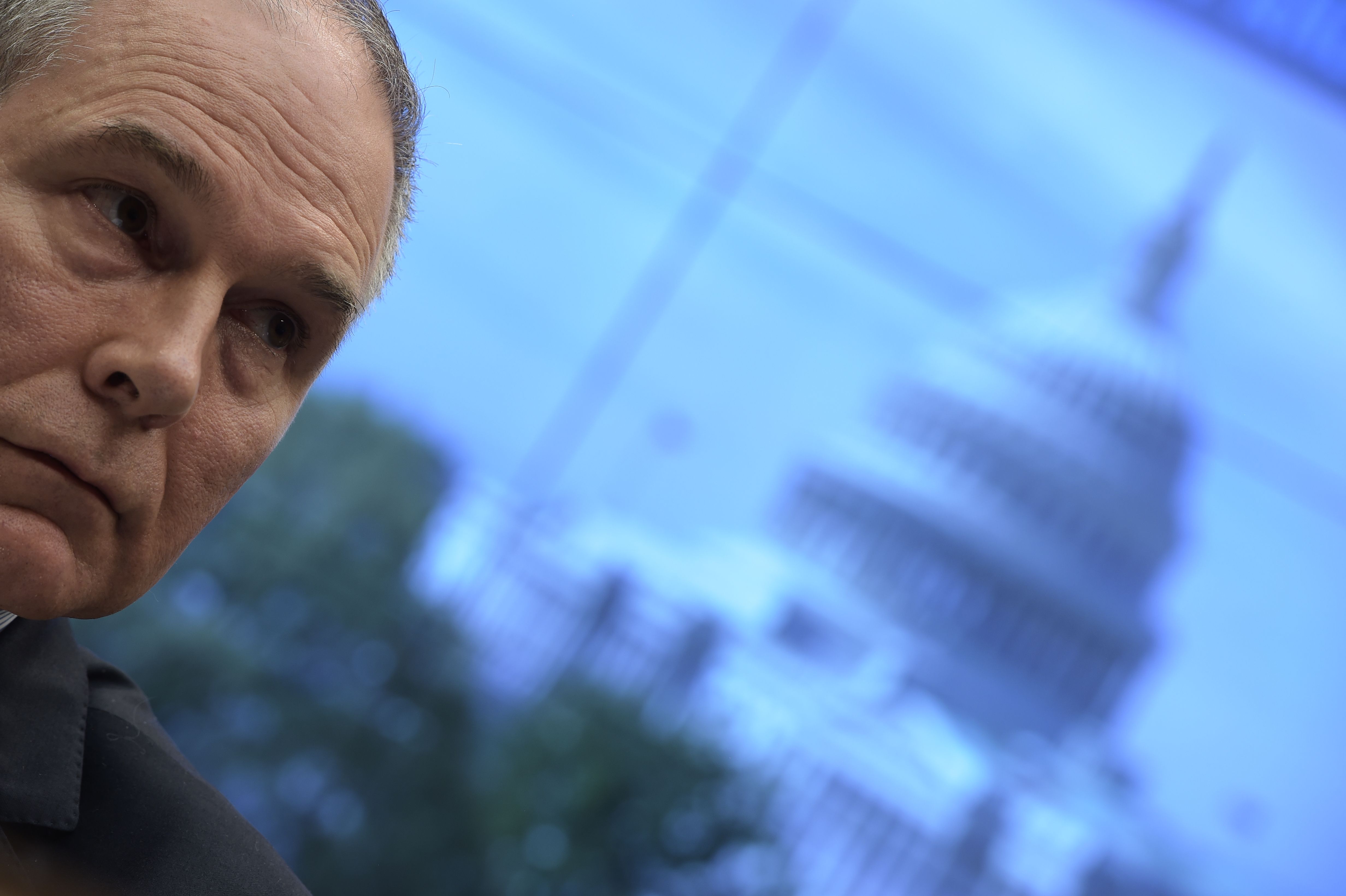 Environmental Protection Agency (EPA) chief Scott Pruitt testifies before the House Energy and Commerce Committee after ethics scandals April 26, 2018 on Capitol Hill in Washington, D.C. (CREDIT: BRENDAN SMIALOWSKI/AFP/Getty Images)
