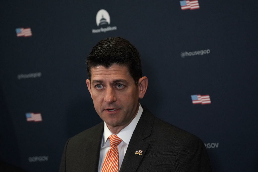 Speaker of the House Paul Ryan (R-WI)