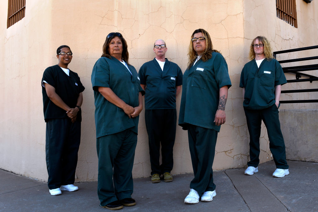CANON CITY, CO: Transgender inmates at the Colorado Territorial Correctional Facility on May 4, 2018. CREDIT: Joe Amon/The Denver Post via Getty Images