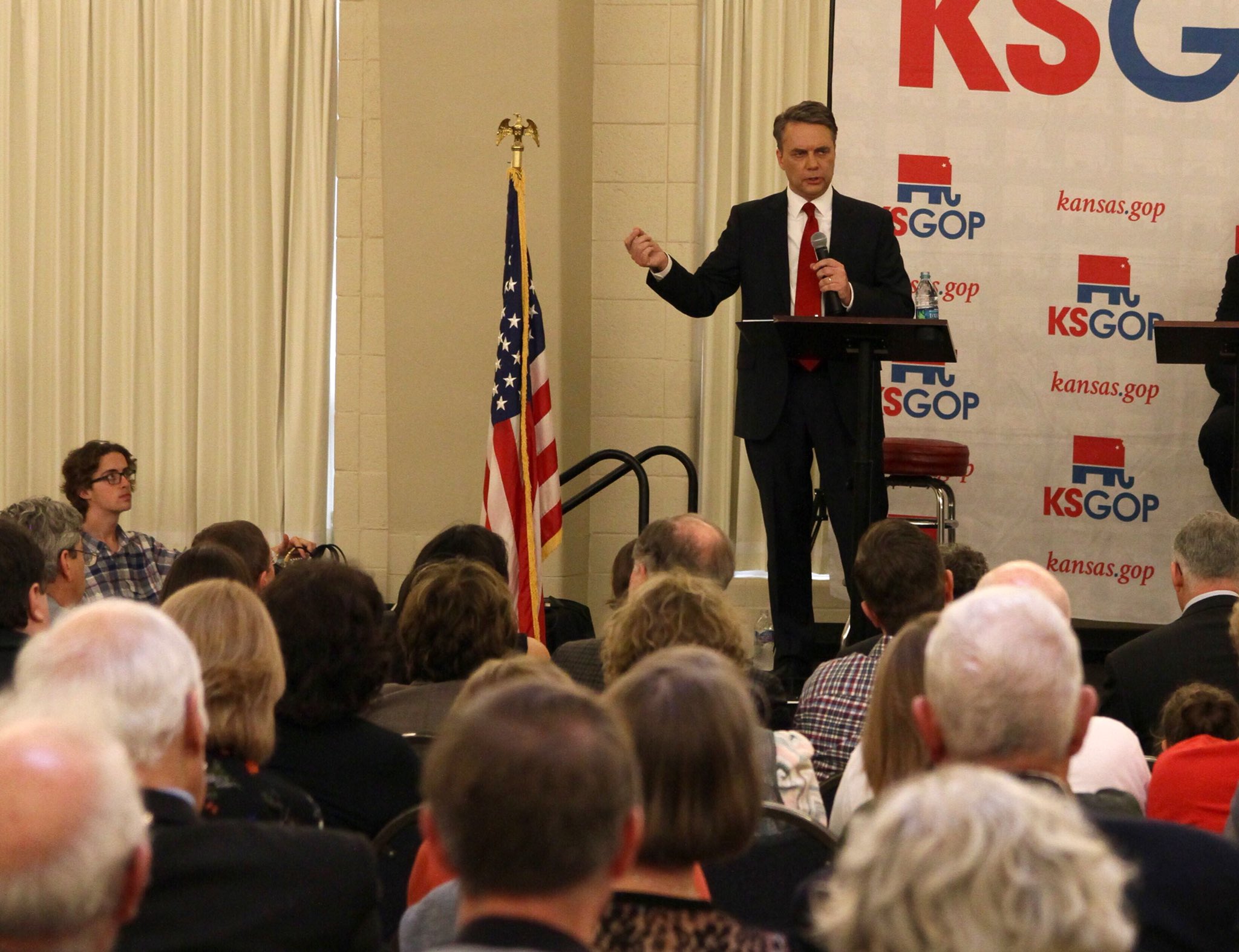 Kansas Gov. Jeff Coyler has promised to sign his state's bill. CREDIT: Twitter/@DrJeffColyer