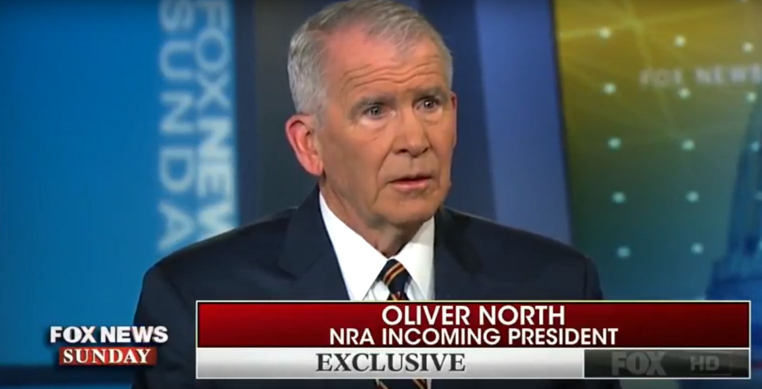 Incoming NRA President Oliver North
