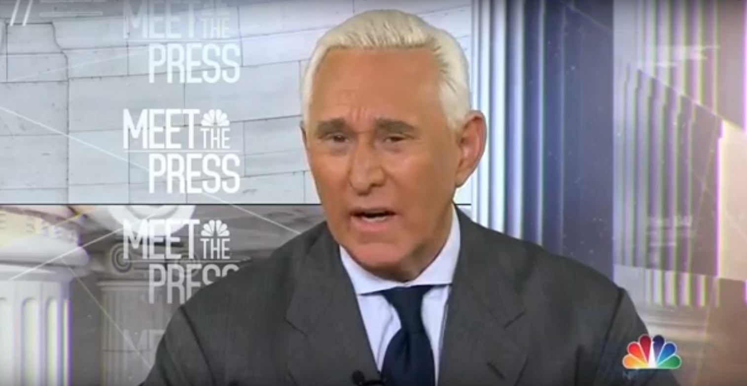 Roger Stone on NBC's Meet the Press