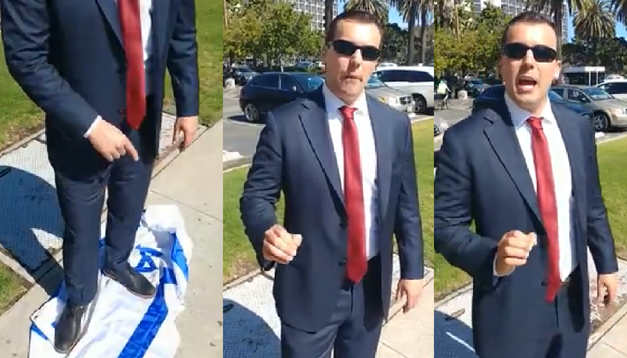 A recent poll has Patrick Little, an unrepentant racist and anti-Semite, as the GOP's front-runner for California's Senate seat. CREDIT: BITCHUTE