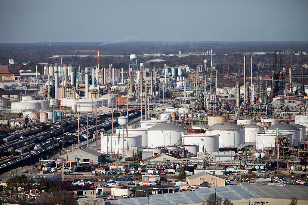 Environmental activists fear massive investments in petrochemical and energy facilities could turn part of Appalachia into a new "cancer alley" like the one in Louisiana along the Mississippi River. CREDIT: Julie Dermansky/Corbis via Getty Images