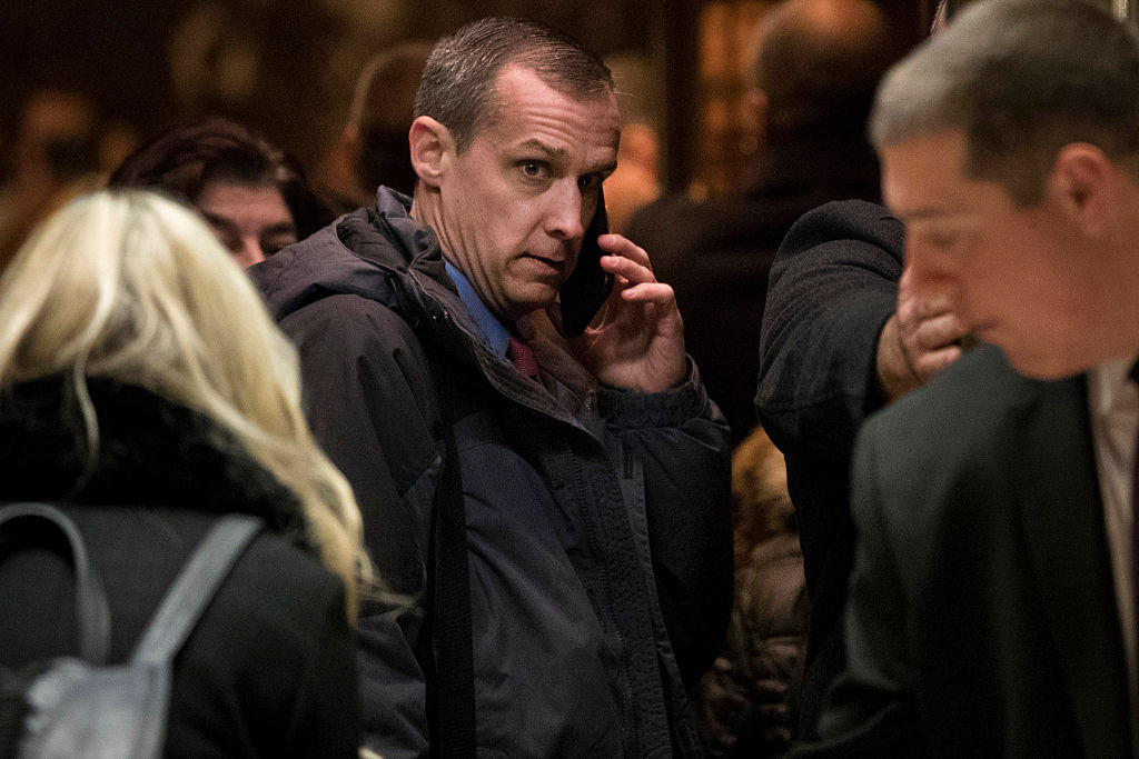 Corey Lewandowski has led a recent stream of former Trump campaign officials to the Balkans—some of whom are meeting with pro-Moscow separatists led by a man sanctioned by the U.S. CREDIT: GETTY / DREW ANGERER