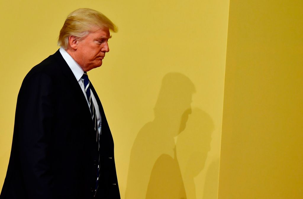 US President Donald Trump. CREDIT: TOBIAS SCHWARZ/AFP/Getty Images