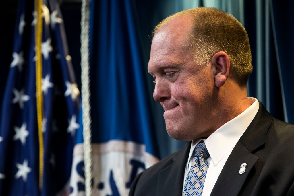 Acting Director of ICE, Thomas Homan (Credit: Drew Angerer/Getty Images)
