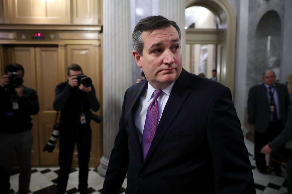 Sen. Ted Cruz (R-TX) introduced a bill this week that would stop immigrant families from being separated at the border. Experts say it would not be effective and is unlikely to pass. (CREDIT: Chip Somodevilla/Getty Images)