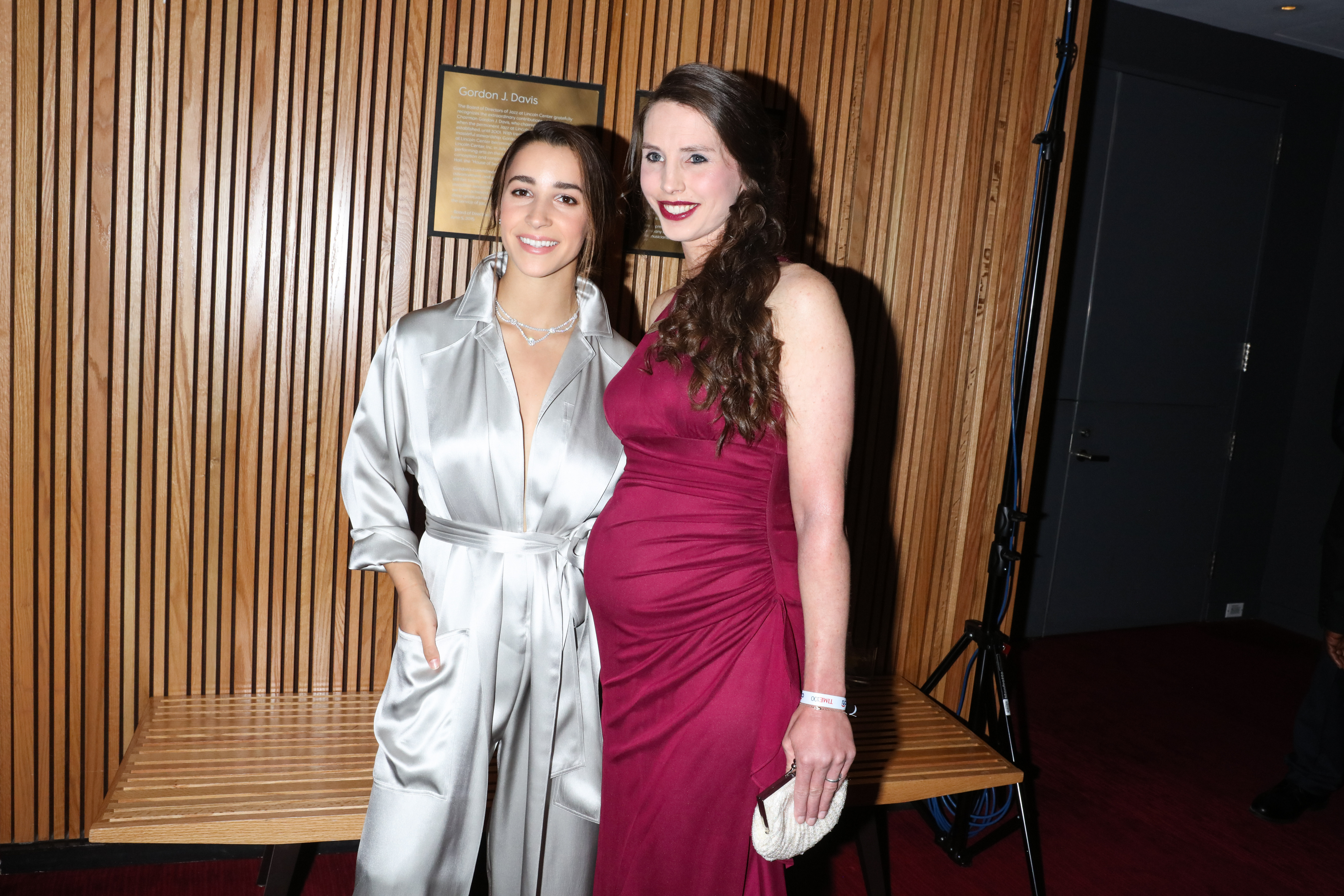 NEW YORK, NY - APRIL 24: Aly Raisman (L) and Rachael Denhollander attend the Time 100 Gala at Jazz at Lincoln Center on April 24, 2018 in New York, New York. (Photo by Rebecca Smeyne/Getty Images)