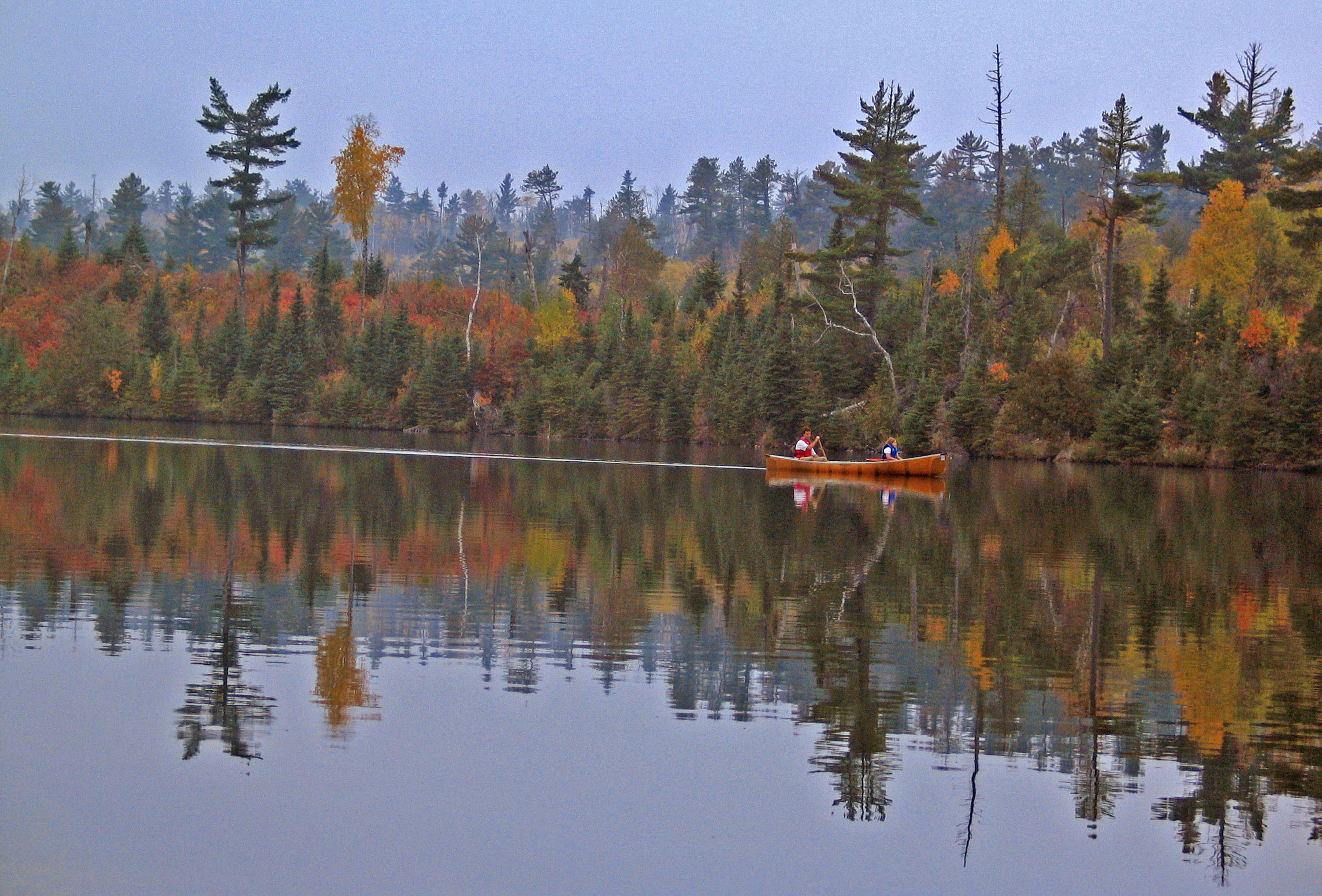 The Trump administration is promoting mining near Minnesota's Boundary Waters Canoe Area (Credit: Jeffrey Phelps/Getty Images)