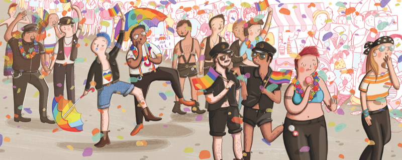 CREDIT: This Day in June, written by Gayle Pitman, illustrated by Kristyna Litten.