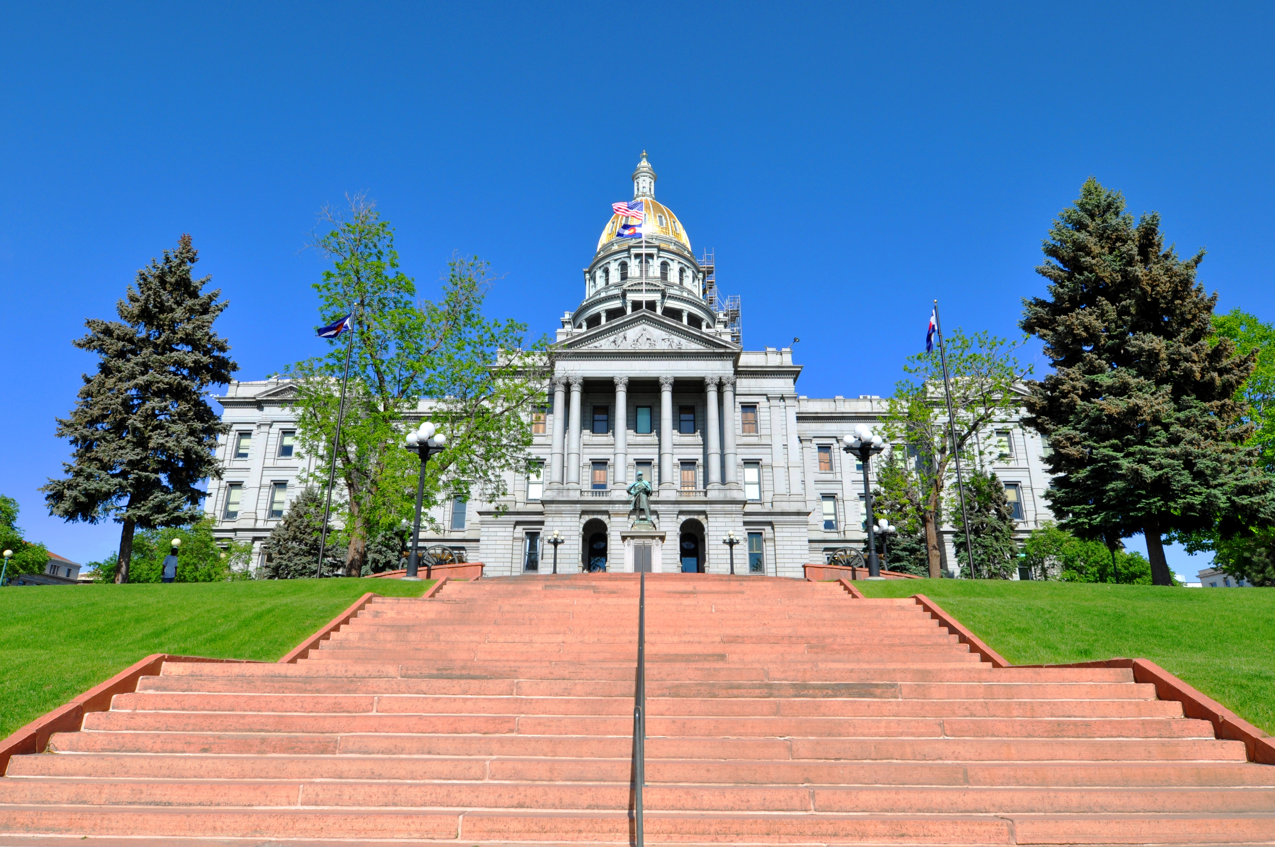 The Colorado state capitol. CREDIT: Keith Knapp