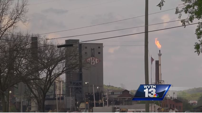 In 2013, the EPA named five nearby industrial operations as potentially responsible parties for pollution in an area of North Birmingham, Alabama. The list included Drummond Company, which owns the ABC Coke plant in Tarrant, Alabama, about a mile away from an existing Superfund site. CREDIT: Screenshot/WVTM 13 News