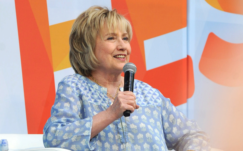 NEW YORK, NY - JULY 21: Hillary Clinton speaks onstage during OZY Fest 2018 at Rumsey Playfield, Central Park on July 21, 2018 in New York City. Credit: Brad Barket/Getty Images for Ozy Media
