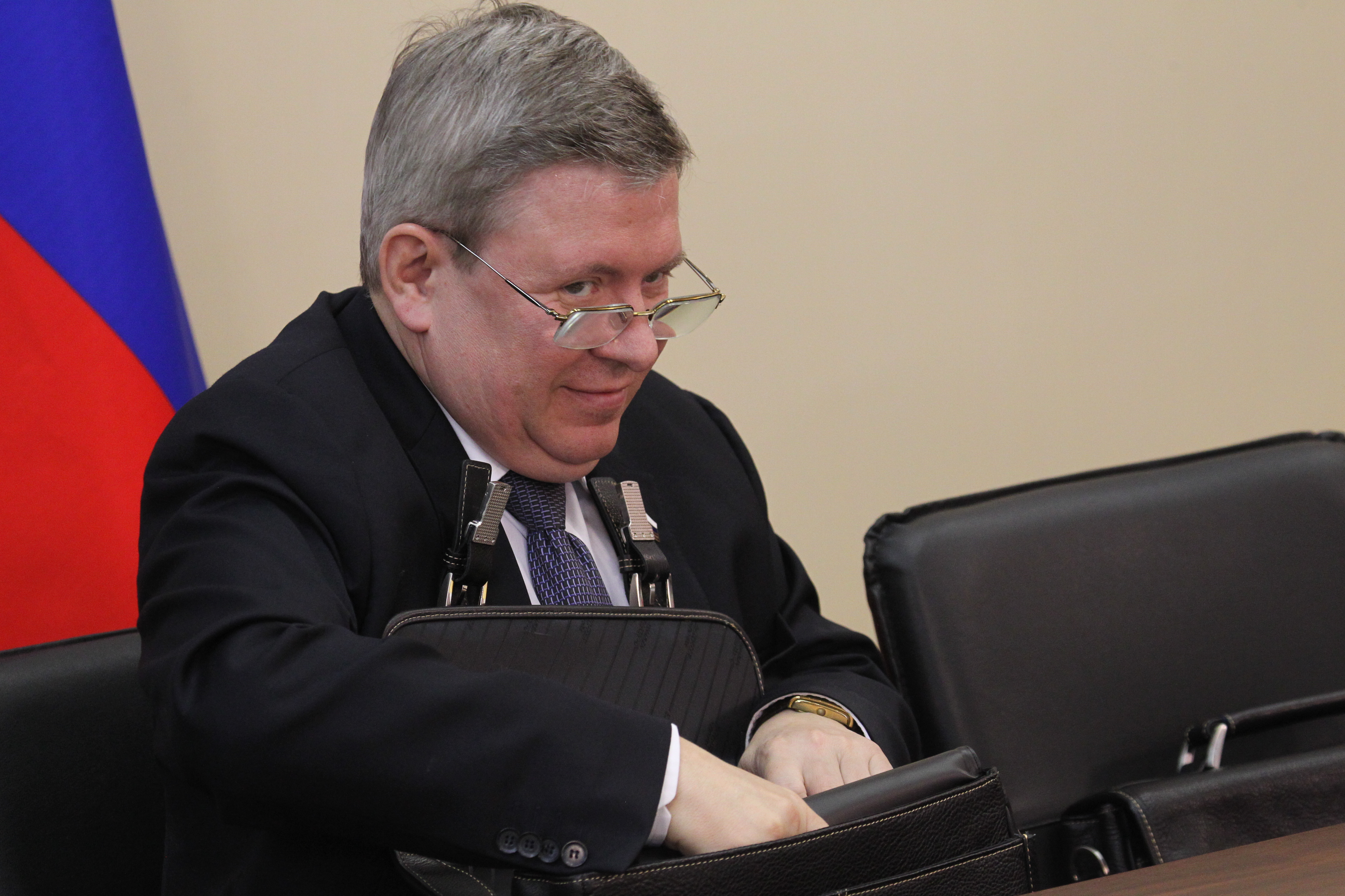 Why did Rockefeller heir George O'Neill host Alexander Torshin, (pictured here), a sanctioned Russian official accused of mafia ties, at a swanky Washington dinner just after Trump's inauguration? CREDIT: KONSTANTIN ZAVRAZHIN / GETTY