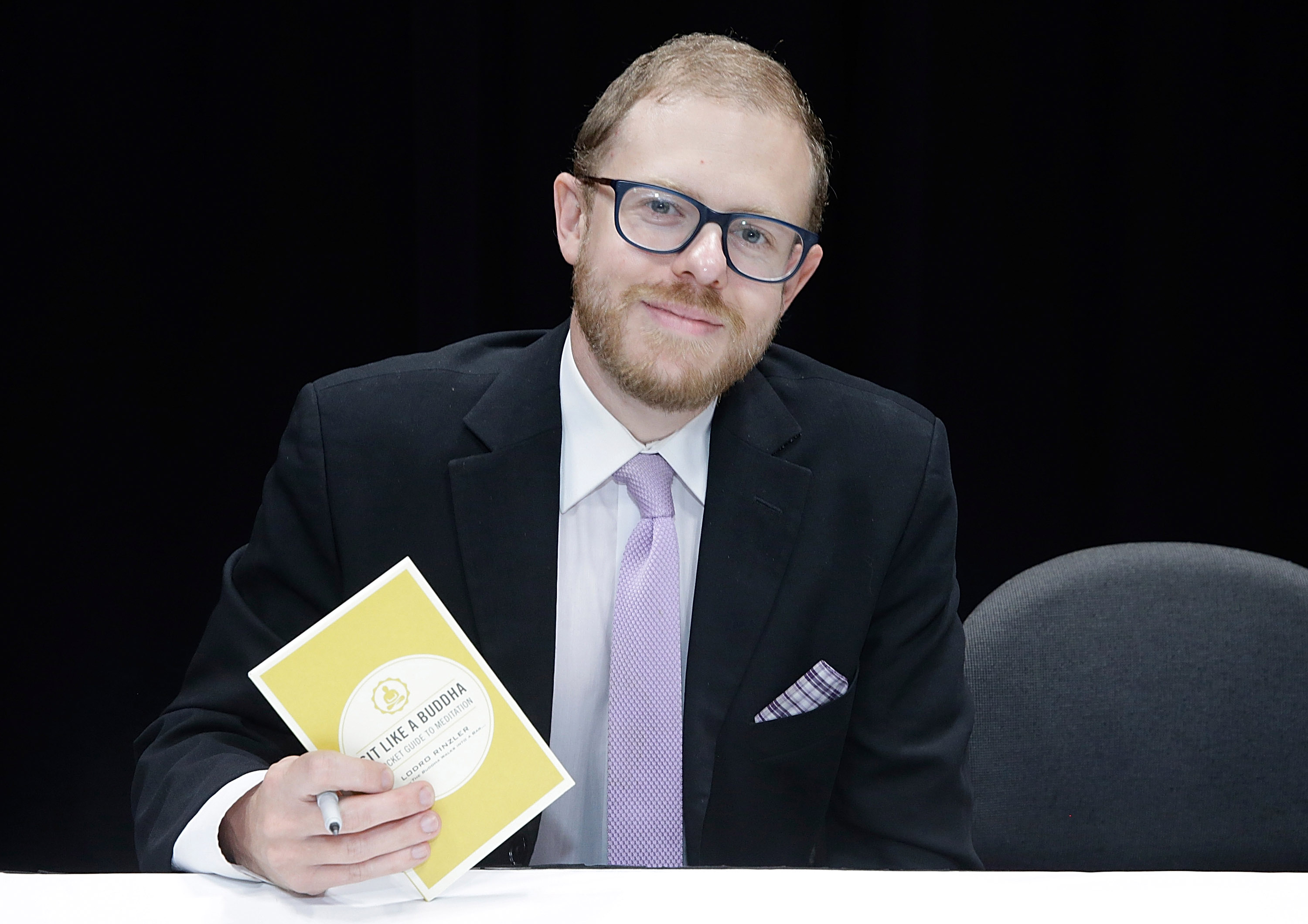 Lodro Rinzler attends BookExpo America 2015 at Jacob Javits Center on May 27, 2015, in New York City. CREDIT: John Lamparski/WireImage