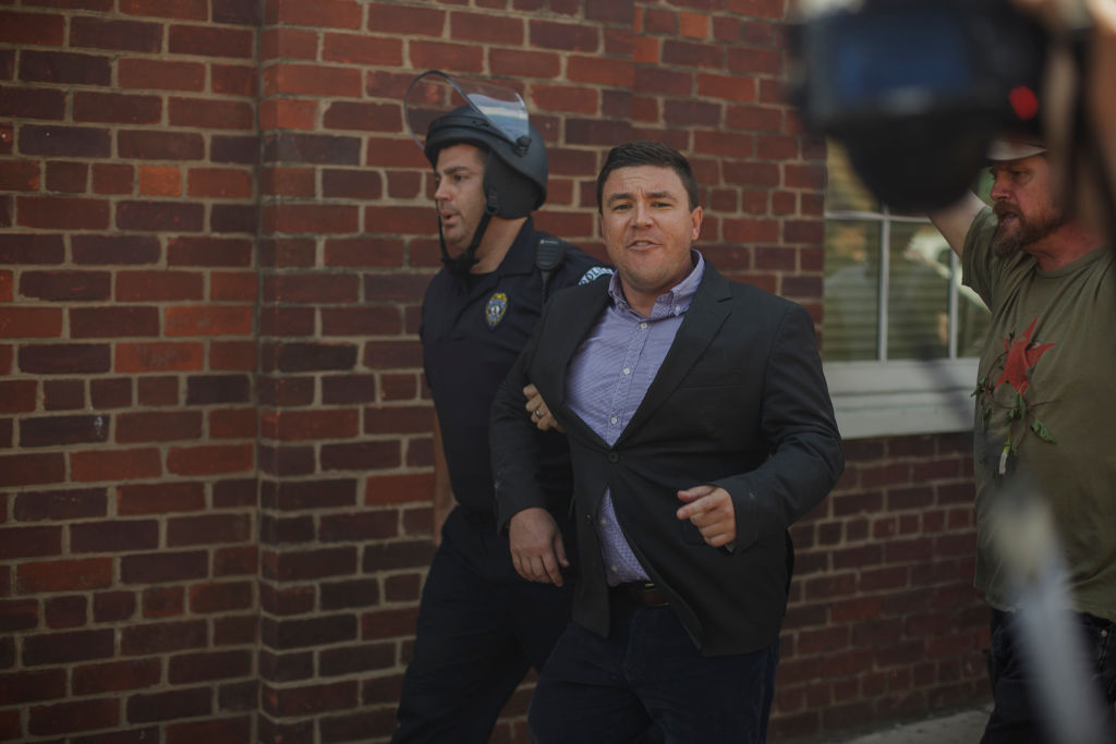 A judge ruled on Monday that a lawsuit against Charlottesville white supremacists, including ring-leader Jason Kessler, can continue. CREDIT: GETTY / NURPHOTO