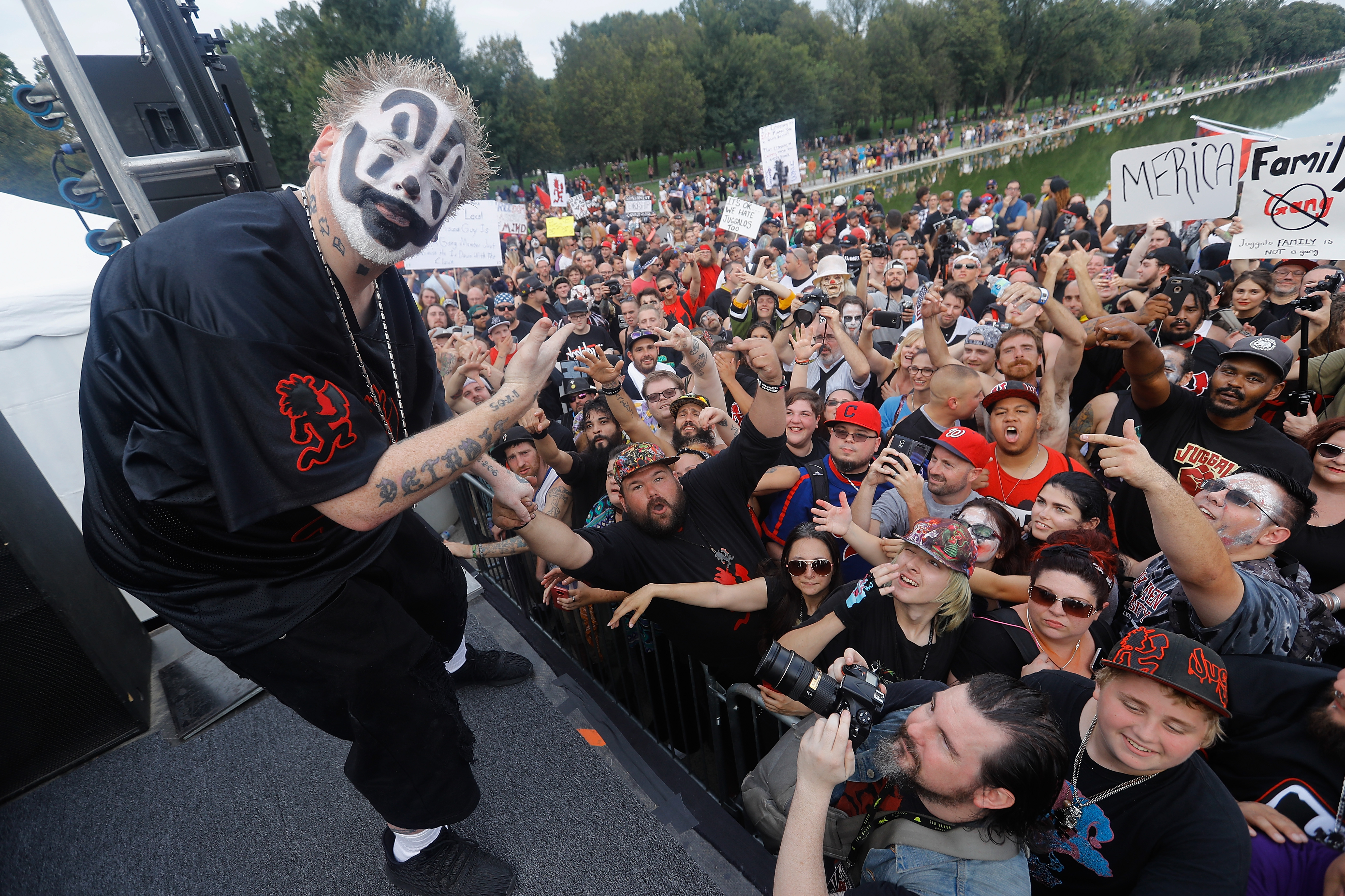 Violent J. of Insane Clown Posse attends Juggalo March On Washington on September 16, 2017 in Washington, DC. CREDIT: John Lamparski/WireImage