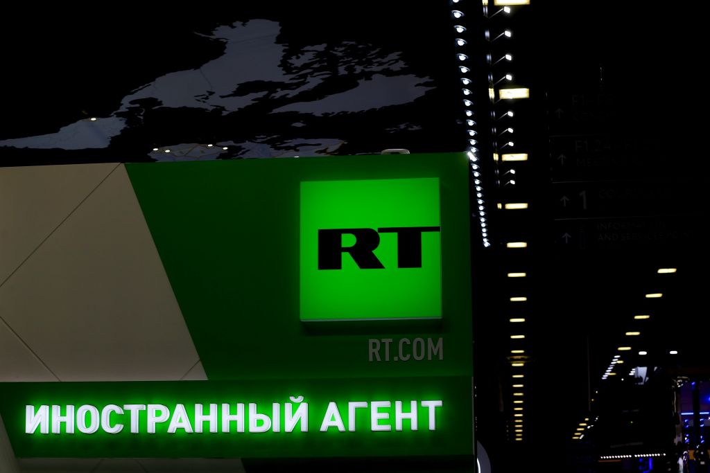 RT has begun publishing material from The Nation. CREDIT: GETTY / ANADOLU AGENCY