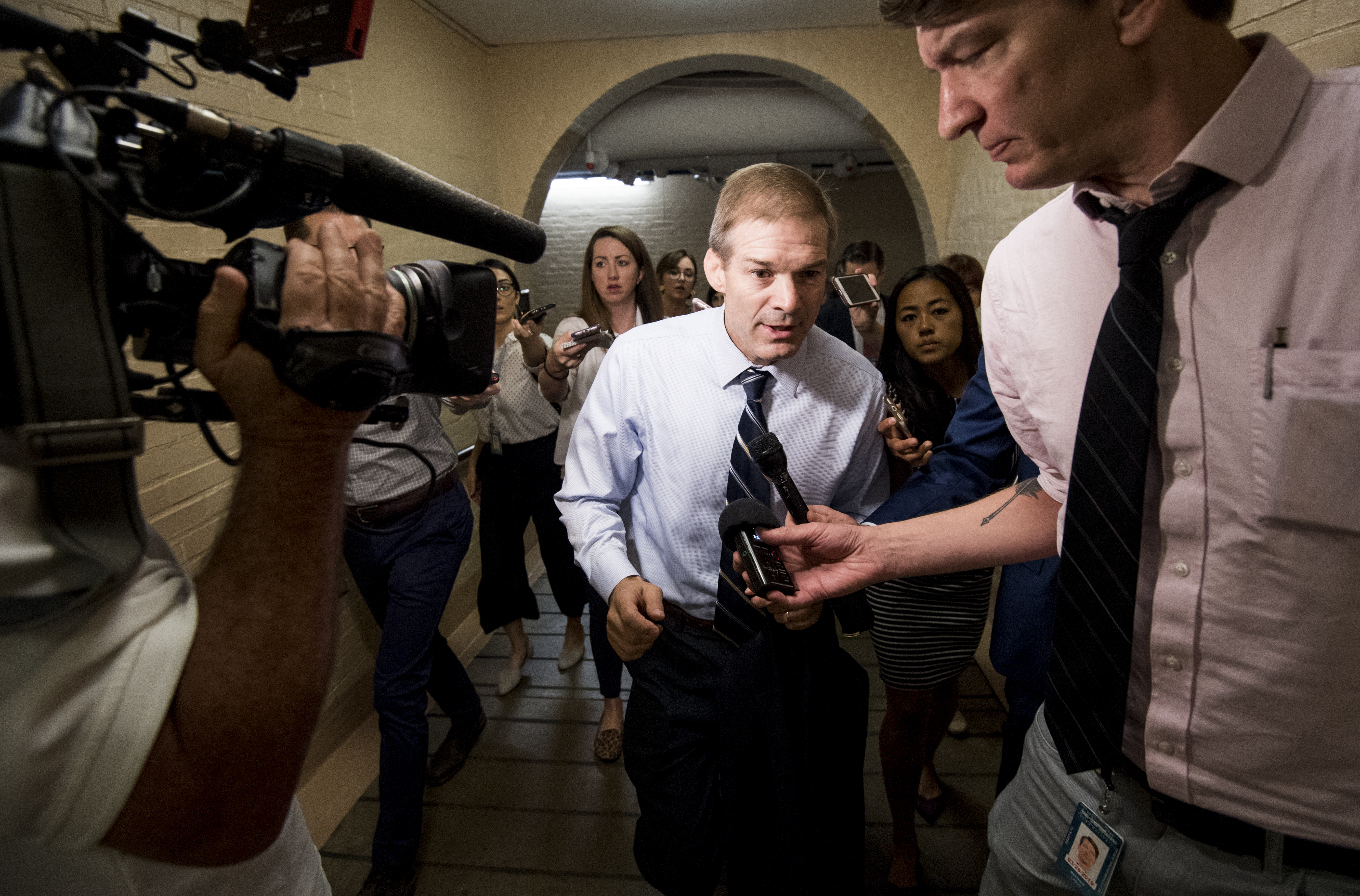 Two more wrestlers come forward, claim Rep. Jim Jordan (R-OH) knew about sex abuse at Ohio State. (CREDIT: Bill Clark/CQ Roll Call)
