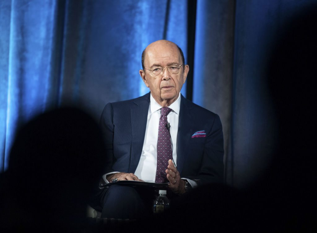 Commerce Secretary Wilbur Ross pressured the Justice Department to add a controversial citizenship question to the 2020 decennial census, months prior to the department's formal request, a report by NPR reveals. (Photo credit: NICHOLAS KAMM/AFP/Getty Images)