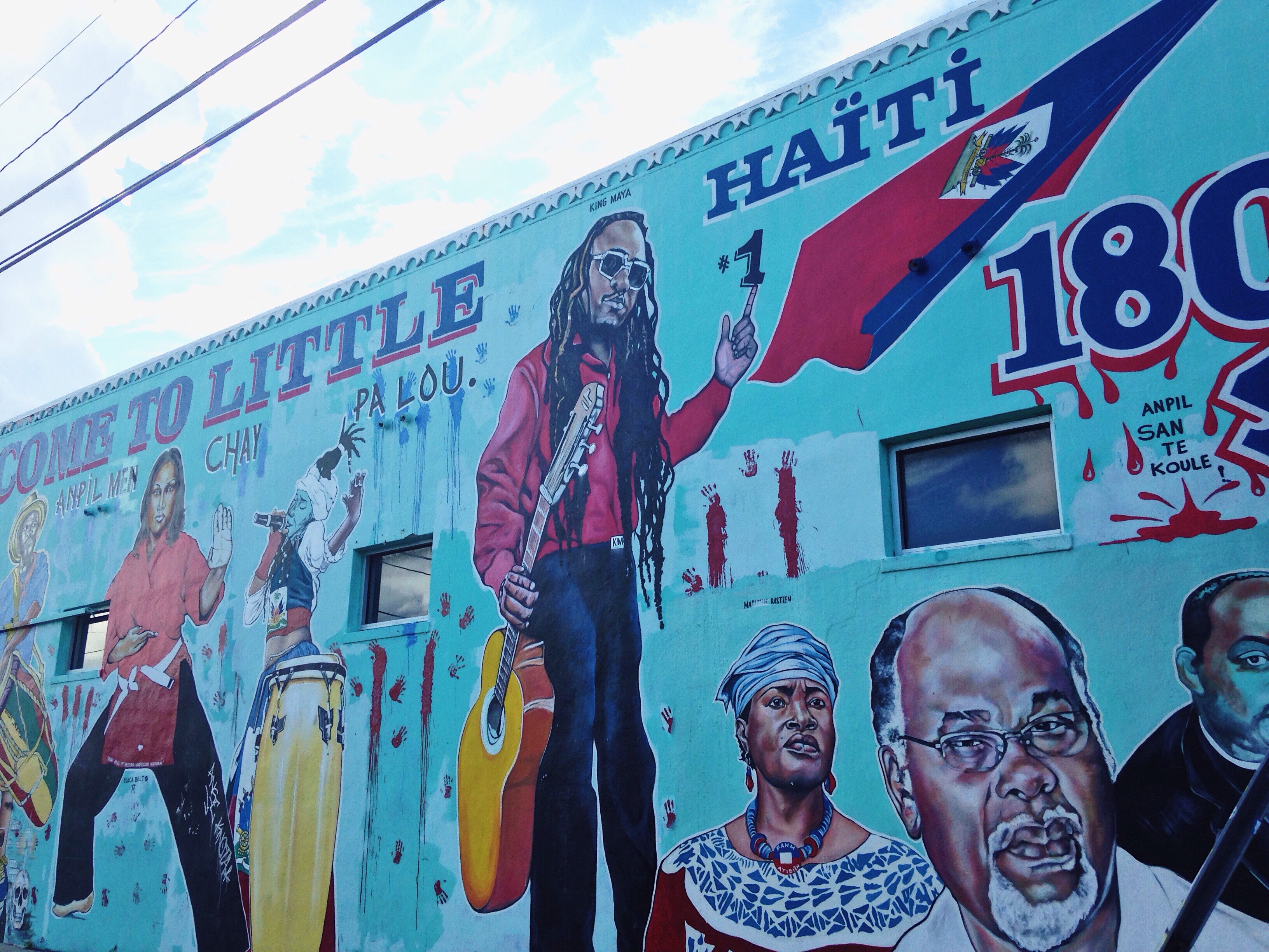 Little Haiti in Miami, Florida. CREDIT: E.A. Crunden
