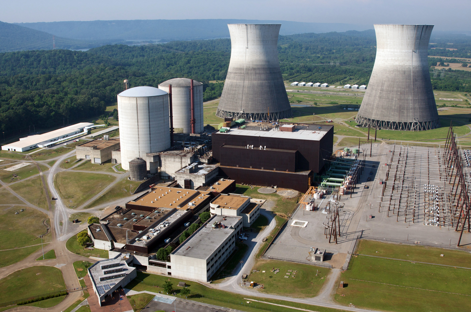 The still-uncompleted Bellefonte Nuclear Plant in northeastern Alabama. CREDIT: Tennessee Valley Authority