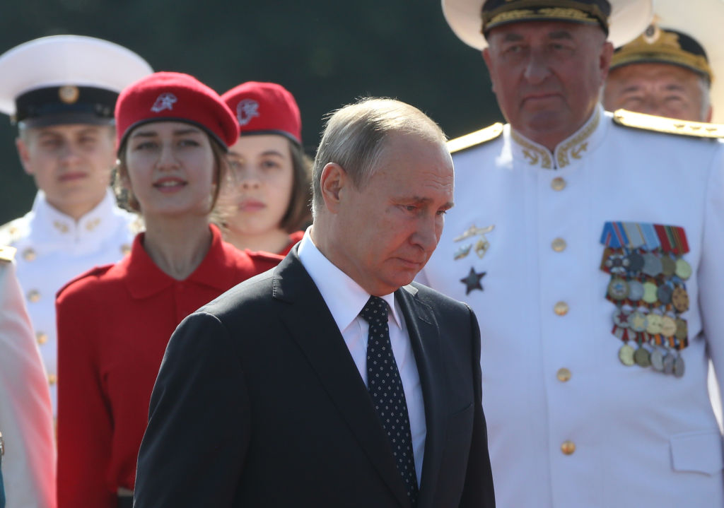 Sanctions on Russia and Vladimir Putin may only get worse from here on out. CREDIT: GETTY / MIKHAIL SVETLOV