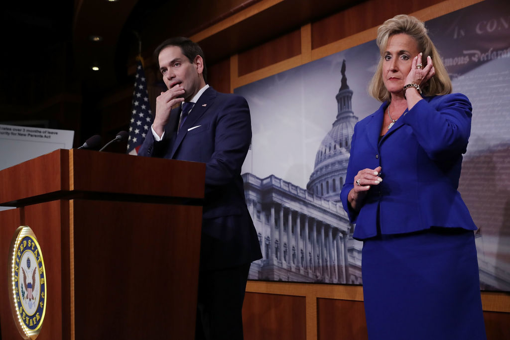 Sen. Marco Rubio (R-FL) (L) and Rep. Ann Wagner (R-MO)