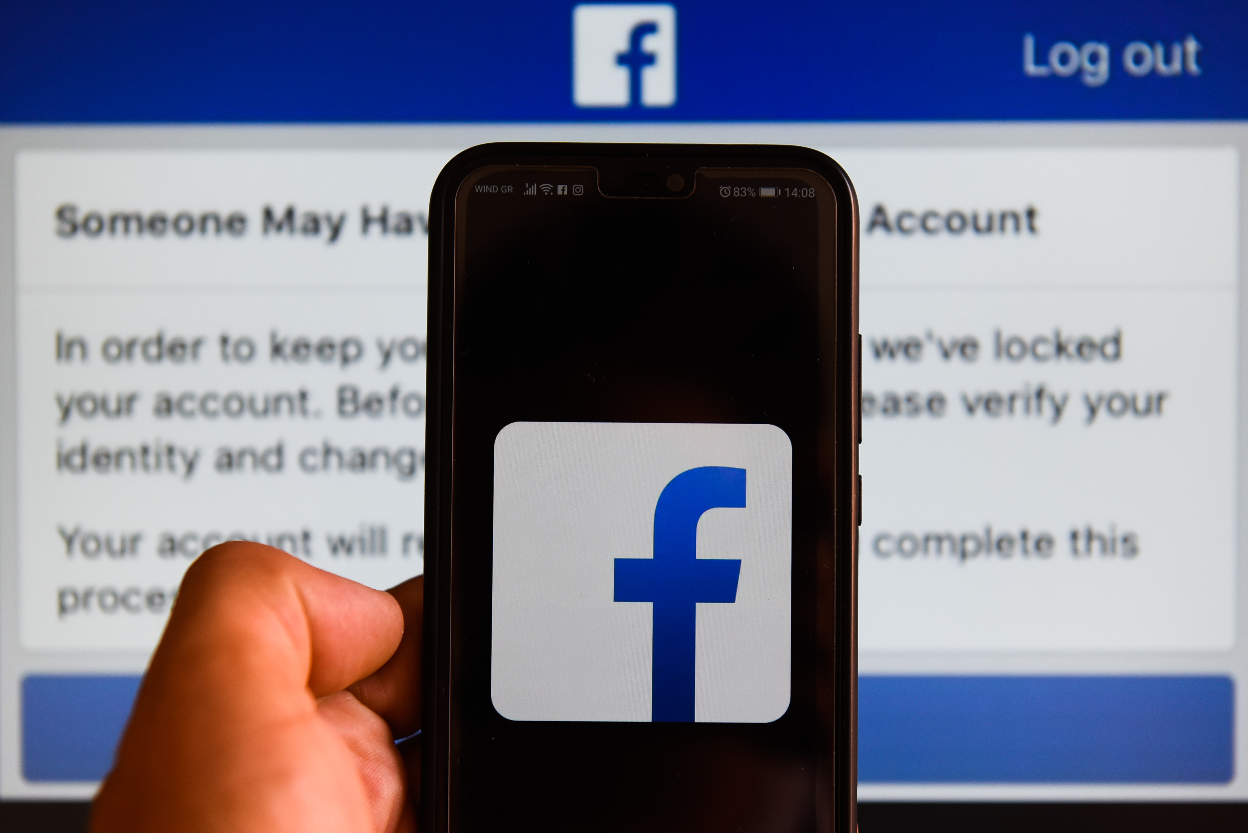 Facebook has proposed a partnership with the country's largest financial institutions, which would divulge detailed information about customers, including card transactions and checking account balances. (Photo credit: Omar Marques/SOPA Images/LightRocket via Getty Images)