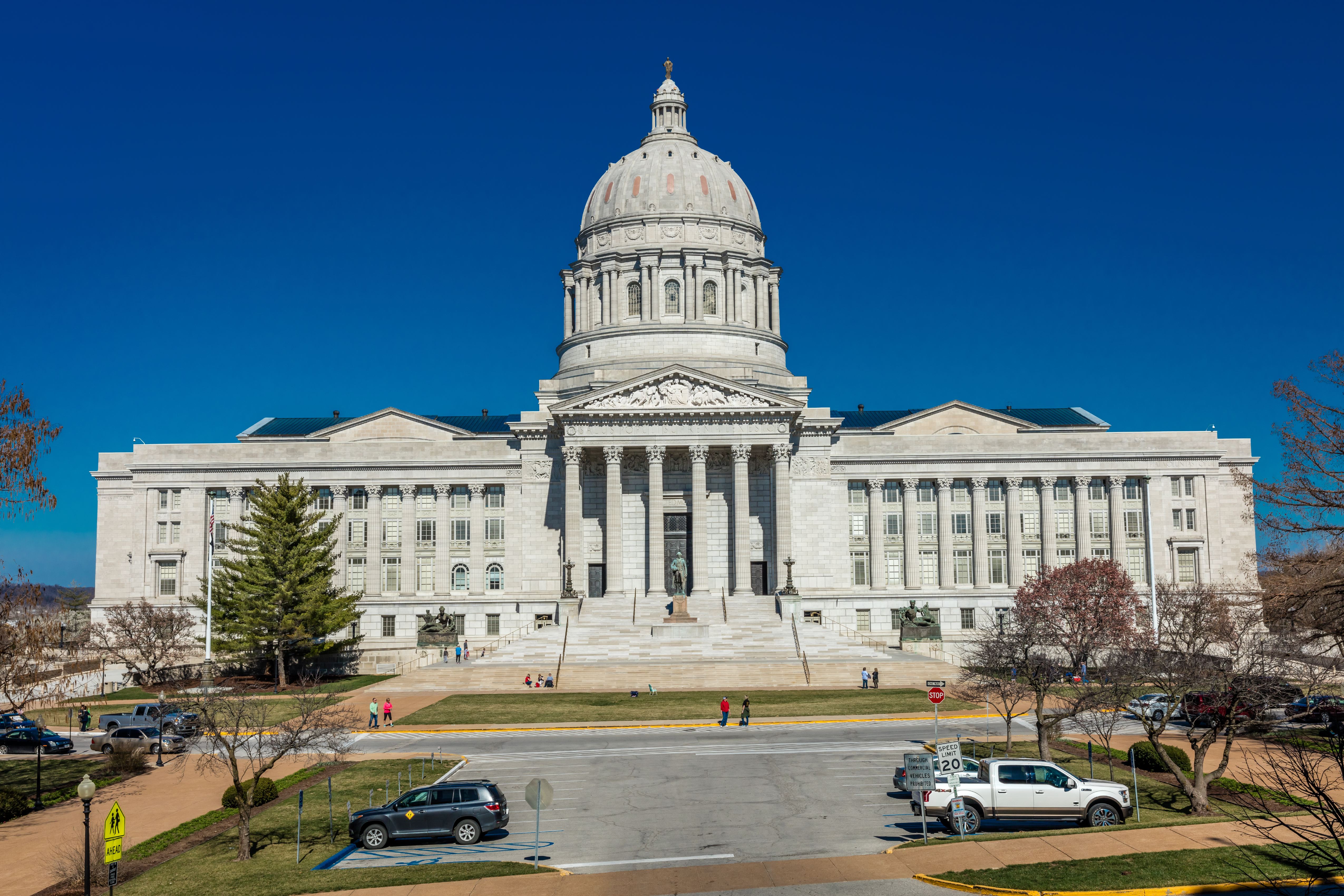 Missouri state capitol building in Jefferson City. (Photo by: Visions of America/UIG via Getty Images)