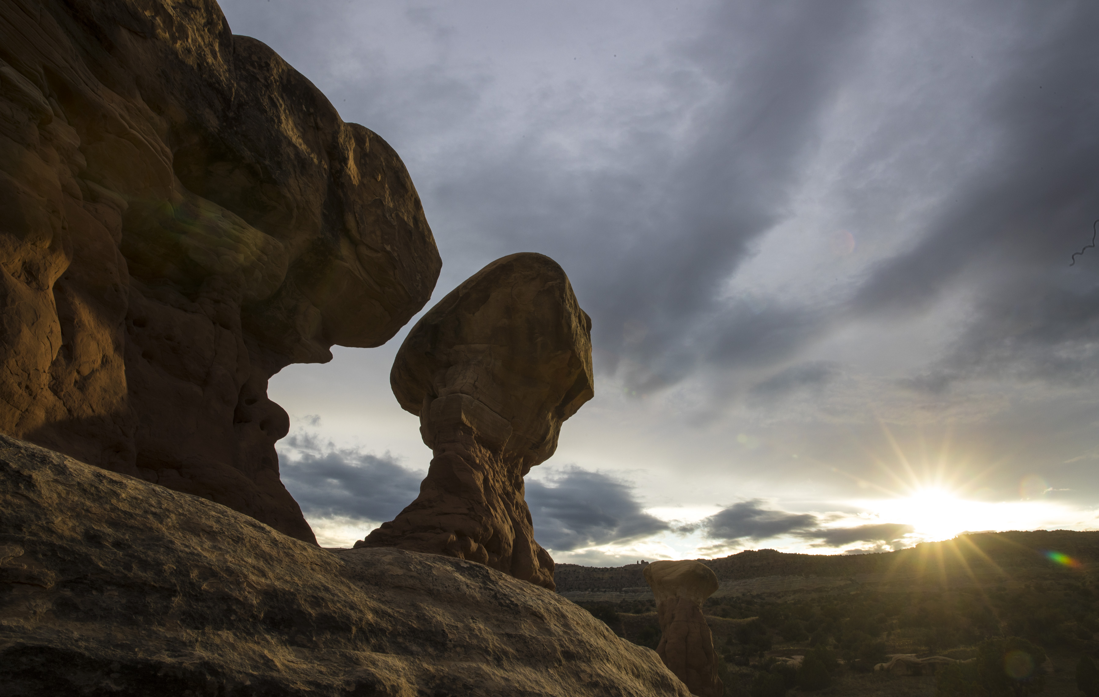 President Donald Trump issued an executive order in late 2017 calling for a reduction in the size of the Grand Staircase-Escalante National Monument in Utah. CREDIT: Brian van der Brug/Los Angeles Times via Getty Images
