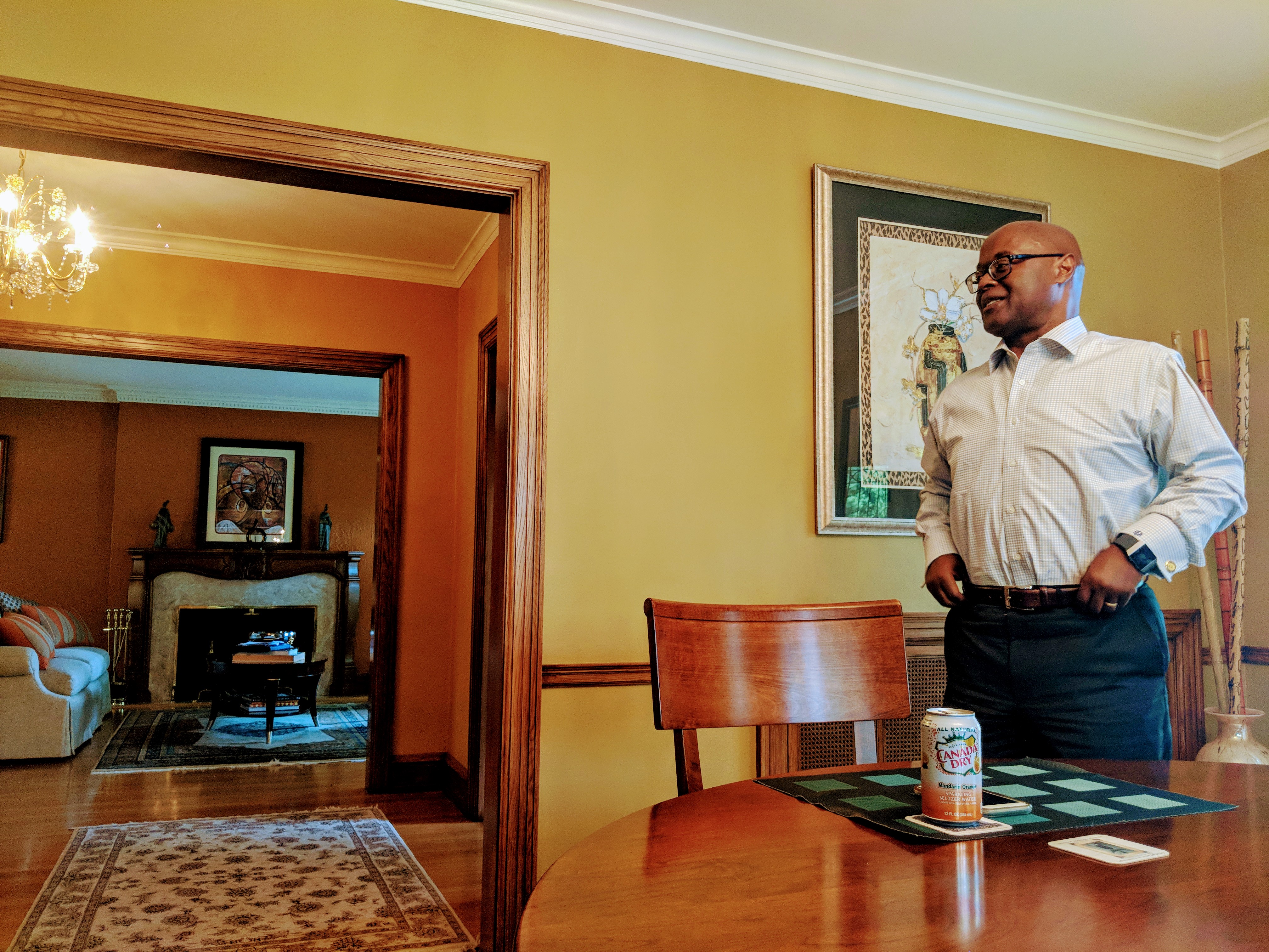 Earnell Lucas, a 25-year veteran of the city police, is leaving the job he's held with Major League Baseball for more than a decade to serve as Milwaukee County's next sheriff. CREDIT: Alan Pyke/ThinkProgress