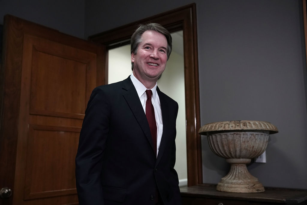 U.S. President Donald Trump nominated Brett Kavanaugh to succeed retiring Supreme Court Associate Justice Anthony Kennedy. (Photo by Alex Wong/Getty Images)