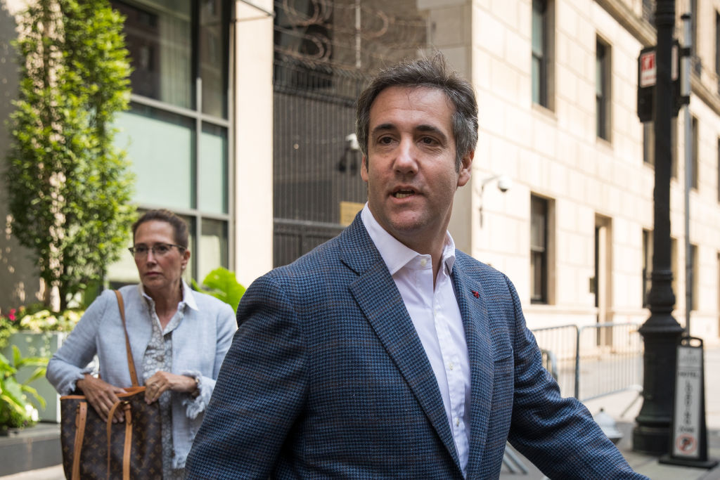 Michael Cohen, former personal attorney for President Donald Trump, is reportedly being investigated for alleged tax fraud. (Photo credit: Drew Angerer/Getty Images)