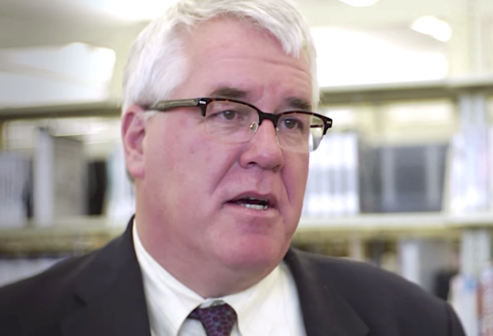 New Hampshire state Sen. Jeff Woodburn (D-Whitefield) was arrested Thursday on domestic violence charges stemming from a series of incidents in 2017 and 2018. (PHOTO CREDIT: NOW Campaign, YouTube screenshot)