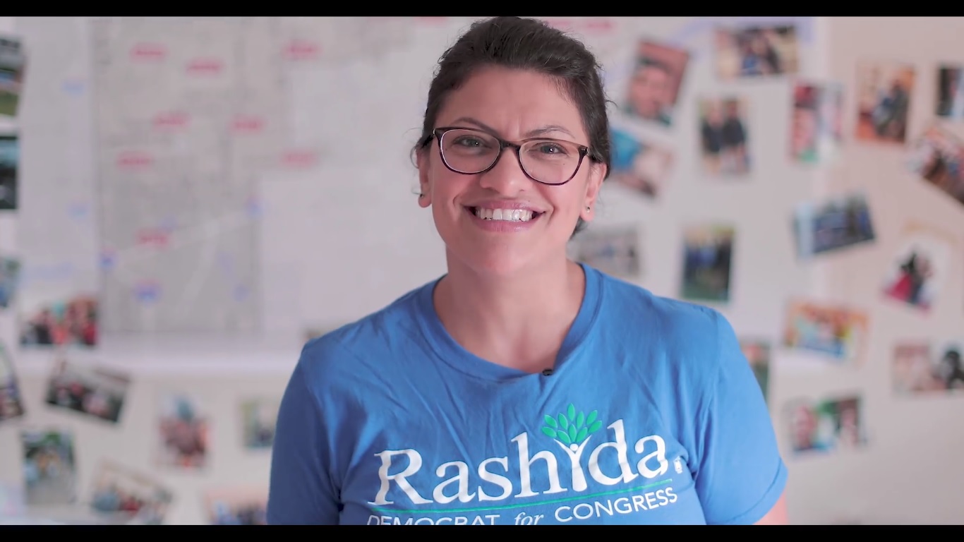 Democratic Congressional candidate Rashida Tlaib could become the first Muslim American woman elected to Congress. (Credit: Screenshot, Rashida Tlaib for Congress, Facebook)