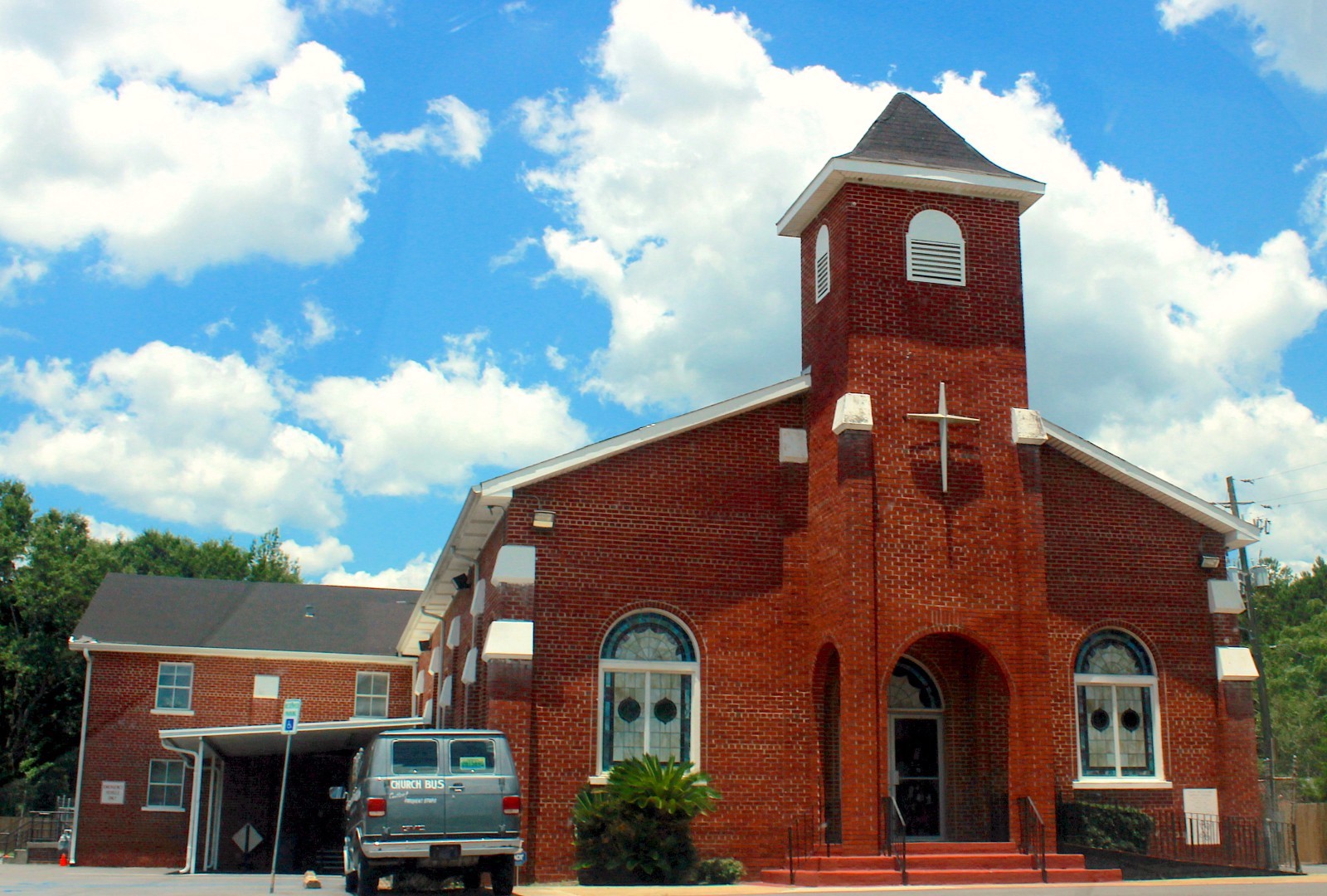The historic Union Missionary Baptist Church in Africatown. CREDIT: Amy Walker