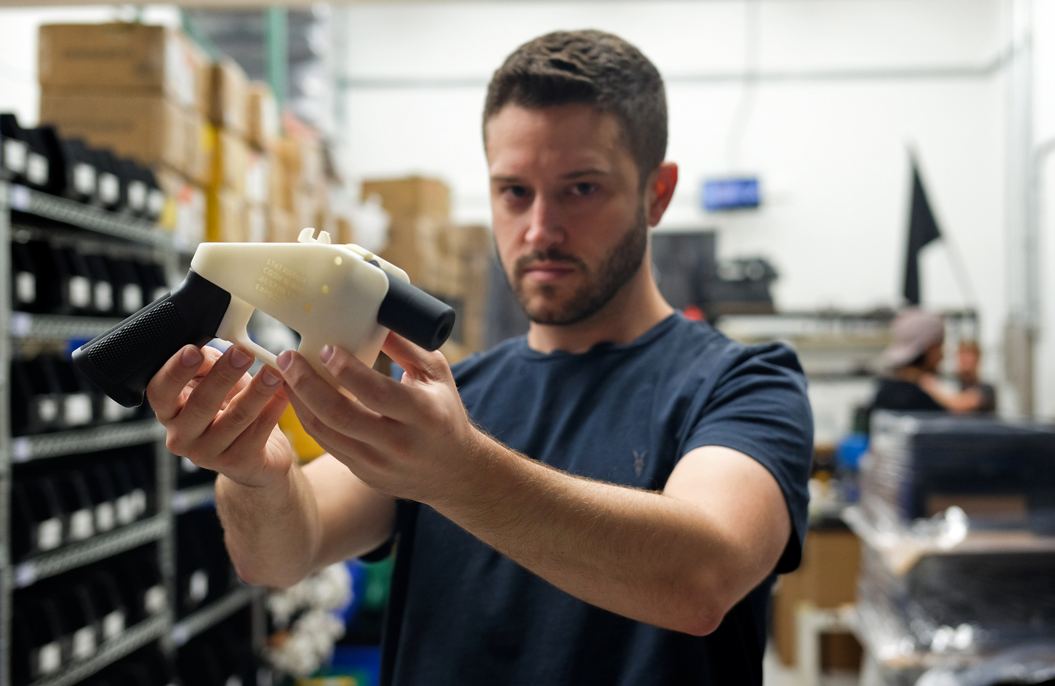 3D-printed gun activist Cody Wilson has been accused of sexual assault of a minor. CREDIT: KELLY WEST/AFP/Getty Images